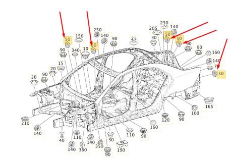 ΤΑΠΑ ΠΟΔΙΑΣ 15mm E-CLASS W211 E-CLASS W212 A-CLASS W169 M-CLASS W164 ML SMART 451 SPRINTER 906 B906 SPRINTER 907 B907 SPRINTER