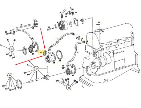 ΒΑΛΒΙΔΑ ΦΟΥΣΚΑ ΡΑΚΟΡ ΥΠΟΠΙΕΣΕΩΣ W123 DIESEL OM615 OM616 OM617