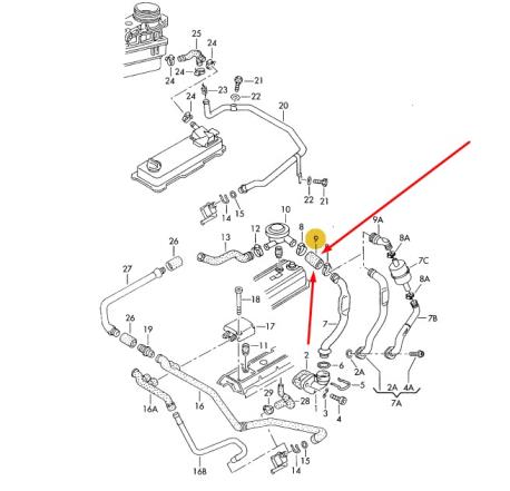 ΚΟΛΑΡΟ ΑΝΑΘΥΜΙΑΣΕΩΝ 1900cc DIESEL 1900cc TURBO DIESEL 1900cc TDI VW CADDY II 9K VW GOLF III Mk3 VW PASSAT B3 VW PASSAT B4 VW VEN