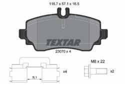 ΔΙΣΚΟΦΡΕΝΑ ΕΜΠΡΟΣ A-CLASS W168 TEX