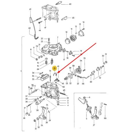 ΖΙΓΚΛΕΡ ΚΑΡΠΥΡΑΤΕΡ ΓΩΝΙΑ ΧΕΛΩΝΑ VOLKSWAGEN VW T1 Typ 1 1200 1300 1302 1303 1947 - 1980 Chia / Kleinlieferwg 141 - 147 Iltis 181